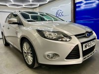 USED 2013 63 FORD FOCUS 1.6 TDCi Zetec Hatchback 5dr Diesel Manual Euro 5 (s/s) (115 ps) &pound;20Tax, R.Sesnors,DAB,Btooth
