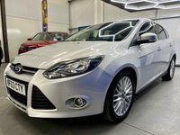 USED 2013 63 FORD FOCUS 1.6 TDCi Zetec Hatchback 5dr Diesel Manual Euro 5 (s/s) (115 ps) &pound;20Tax, R.Sesnors,DAB,Btooth