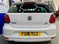 USED 2016 16 VOLKSWAGEN POLO 1.2 TSI BlueMotion Tech Match Hatchback 5dr Petrol Manual Euro 6 (s/s) (90 ps) Cruise,DAB,&pound;20Tax,Belt Done