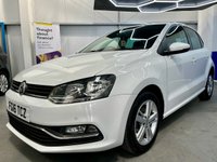 USED 2016 16 VOLKSWAGEN POLO 1.2 TSI BlueMotion Tech Match Hatchback 5dr Petrol Manual Euro 6 (s/s) (90 ps) Cruise,DAB,&pound;20Tax,Belt Done