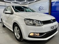 USED 2016 16 VOLKSWAGEN POLO 1.2 TSI BlueMotion Tech Match Hatchback 5dr Petrol Manual Euro 6 (s/s) (90 ps) Cruise,DAB,&pound;20Tax,Belt Done