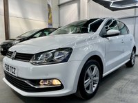 USED 2016 16 VOLKSWAGEN POLO 1.2 TSI BlueMotion Tech Match Hatchback 5dr Petrol Manual Euro 6 (s/s) (90 ps) Cruise,DAB,&pound;20Tax,Belt Done