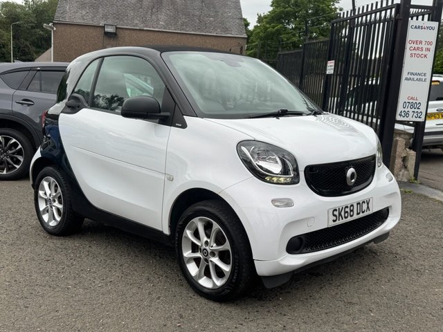2018 68 SMART FORTWO 1.0 PASSION 2d 71 BHP MANUEL TRANSMISSION +  RADIO FM +  15 INCH ALLOY WHEELS