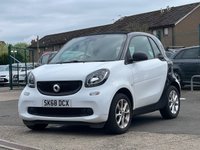 USED 2018 68 SMART FORTWO 1.0 PASSION 2d 71 BHP MANUEL TRANSMISSION +  RADIO FM +  15 INCH ALLOY WHEELS