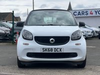 USED 2018 68 SMART FORTWO 1.0 PASSION 2d 71 BHP MANUEL TRANSMISSION +  RADIO FM +  15 INCH ALLOY WHEELS
