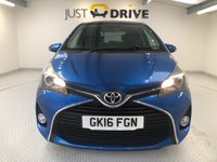 USED 2016 16 TOYOTA YARIS 1.0 VVT-I ICON 3d 69 BHP &pound;ZERO ROAD TAX !