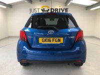 USED 2016 16 TOYOTA YARIS 1.0 VVT-I ICON 3d 69 BHP &pound;ZERO ROAD TAX !