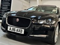 USED 2016 16 JAGUAR XF 2.0 PORTFOLIO 4d AUTO 177 BHP &pound;6,000 UPGRADES+PAN ROOF+19"s