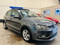 USED 2017 67 VOLKSWAGEN POLO 1.2 MATCH EDITION TSi  5 DOOR 89 BHP 6 SERVICES + CAM BELT KIT & W/PUMP