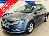 USED 2017 67 VOLKSWAGEN POLO 1.2 MATCH EDITION TSi  5 DOOR 89 BHP 6 SERVICES + CAM BELT KIT & W/PUMP