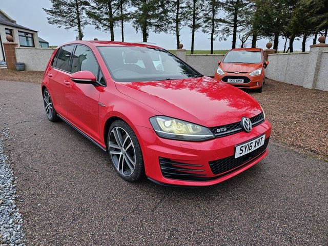 2016 16 Volkswagen Golf 2.0 GTD 5d 181 BHP