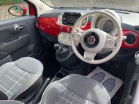 USED 2015 65 FIAT 500 1.2 LOUNGE 3d 69 BHP IDEAL 1ST CAR / LEARNER CAR - 3 FORMER KEEPERS - LOW INSURANCE GRUP - 37,349 MILES ONLY - SERVICE HISTORY - PAN GLASS ROOF - APPLE CAR PLAY - ONLY &pound;20.00 PER YEAR TAX