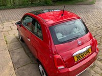 USED 2015 65 FIAT 500 1.2 LOUNGE 3d 69 BHP IDEAL 1ST CAR / LEARNER CAR - 3 FORMER KEEPERS - LOW INSURANCE GRUP - 37,349 MILES ONLY - SERVICE HISTORY - PAN GLASS ROOF - APPLE CAR PLAY - ONLY &pound;20.00 PER YEAR TAX
