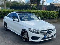 USED 2016 16 MERCEDES-BENZ C-CLASS 1.6 C200 D AMG LINE PREMIUM PLUS 4d 136 BHP 