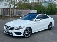 USED 2016 16 MERCEDES-BENZ C-CLASS 1.6 C200 D AMG LINE PREMIUM PLUS 4d 136 BHP 