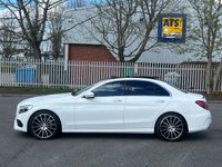 USED 2016 16 MERCEDES-BENZ C-CLASS 1.6 C200 D AMG LINE PREMIUM PLUS 4d 136 BHP 