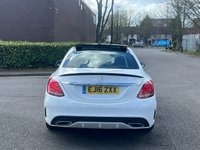 USED 2016 16 MERCEDES-BENZ C-CLASS 1.6 C200 D AMG LINE PREMIUM PLUS 4d 136 BHP 