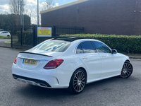 USED 2016 16 MERCEDES-BENZ C-CLASS 1.6 C200 D AMG LINE PREMIUM PLUS 4d 136 BHP 