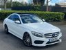 USED 2016 16 MERCEDES-BENZ C-CLASS 1.6 C200 D AMG LINE PREMIUM PLUS 4d 136 BHP 