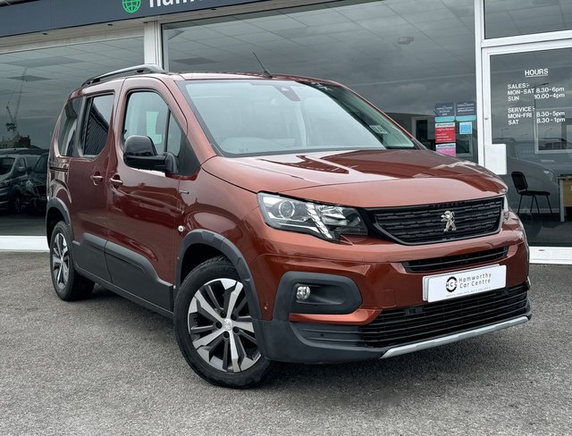 2019 19 Peugeot Rifter 1.5 BLUEHDI S/S GT LINE 5d 129 BHP