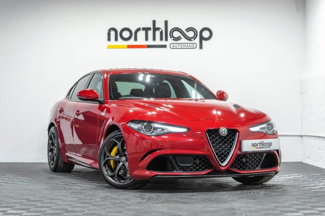2018 68 Alfa Romeo Giulia 2.9 V6 BITURBO QUADRIFOGLIO 4d 503 BHP