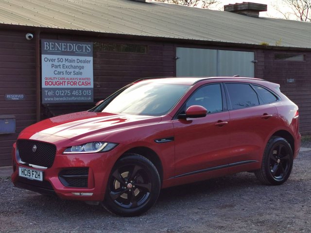 2019 19 Jaguar F-Pace 2.0 R-SPORT AWD 5d 178 BHP