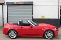 USED 2016 66 FIAT 124 1.4 SPIDER MULTIAIR LUSSO 2d 139 BHP VIEW AND RESERVE ONLINE OR CALL 01527-853940 FOR MORE INFO.