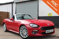 USED 2016 66 FIAT 124 1.4 SPIDER MULTIAIR LUSSO 2d 139 BHP VIEW AND RESERVE ONLINE OR CALL 01527-853940 FOR MORE INFO.