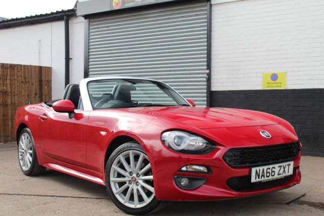2016 66 Fiat 124 1.4 SPIDER MULTIAIR LUSSO 2d 139 BHP