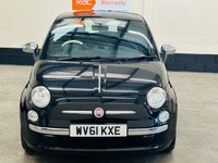USED 2011 61 FIAT 500 0.9 BY GUCCI 3 DOOR 85 BHP SUPPLIED WITH A FULL MOT