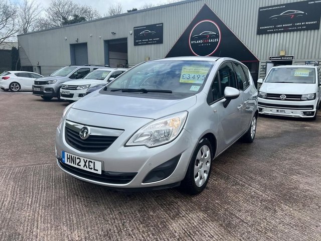 2012 12 Vauxhall Meriva 1.4 EXCLUSIV A/C 5d 138 BHP