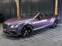 USED 2018 68 BENTLEY CONTINENTAL 4.0 GT V8 S 2d 521 BHP NECK WARMER, CAMERA, JUST SERVICED AT BENTLEY, MASSAGE SEATS, RARE GREY VIOLET METALLIC PAINT (&pound;4500), BLACK PACK