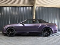 USED 2018 68 BENTLEY CONTINENTAL 4.0 GT V8 S 2d 521 BHP NECK WARMER, CAMERA, JUST SERVICED AT BENTLEY, MASSAGE SEATS, RARE GREY VIOLET METALLIC PAINT (&pound;4500), BLACK PACK