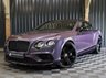 USED 2018 68 BENTLEY CONTINENTAL 4.0 GT V8 S 2d 521 BHP NECK WARMER, CAMERA, JUST SERVICED AT BENTLEY, MASSAGE SEATS, RARE GREY VIOLET METALLIC PAINT (&pound;4500), BLACK PACK