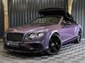 USED 2018 68 BENTLEY CONTINENTAL 4.0 GT V8 S 2d 521 BHP NECK WARMER, CAMERA, JUST SERVICED AT BENTLEY, MASSAGE SEATS, RARE GREY VIOLET METALLIC PAINT (&pound;4500), BLACK PACK