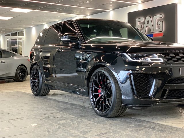 USED 2018 68 LAND ROVER RANGE ROVER SPORT 5.0 SVR 5d 567 BHP HIGH SPEC | GHOST IMMOBILISER