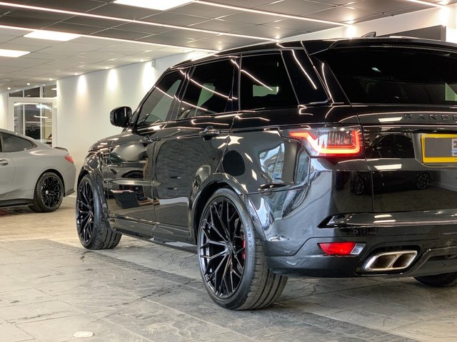 USED 2018 68 LAND ROVER RANGE ROVER SPORT 5.0 SVR 5d 567 BHP HIGH SPEC | GHOST IMMOBILISER