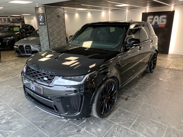 USED 2018 68 LAND ROVER RANGE ROVER SPORT 5.0 SVR 5d 567 BHP HIGH SPEC | GHOST IMMOBILISER