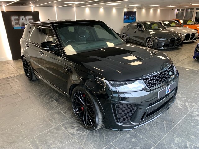 USED 2018 68 LAND ROVER RANGE ROVER SPORT 5.0 SVR 5d 567 BHP HIGH SPEC | GHOST IMMOBILISER