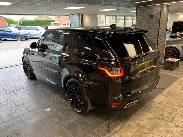 USED 2018 68 LAND ROVER RANGE ROVER SPORT 5.0 SVR 5d 567 BHP HIGH SPEC | GHOST IMMOBILISER