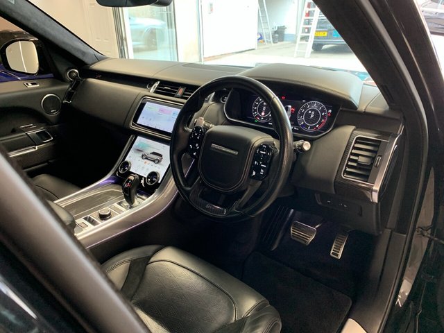 USED 2018 68 LAND ROVER RANGE ROVER SPORT 5.0 SVR 5d 567 BHP HIGH SPEC | GHOST IMMOBILISER