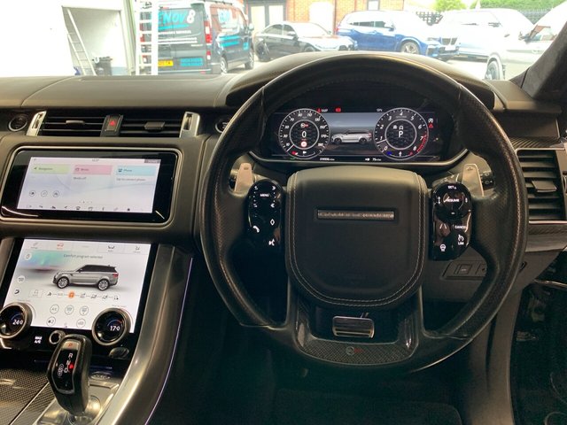 USED 2018 68 LAND ROVER RANGE ROVER SPORT 5.0 SVR 5d 567 BHP HIGH SPEC | GHOST IMMOBILISER