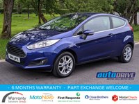 USED 2014 14 FORD FIESTA 1.2 ZETEC 3d 81 BHP 