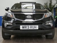 USED 2013 13 KIA SPORTAGE 2.0 CRDI KX-3 SAT NAV 5d 134 BHP SAT NAV PANORAMIC SUNROOF LEATHER HEATED SEATS PARKING SENSORS ONLY ONE OWNER FROM NEW SERVICE HISTORY