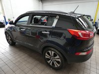 USED 2013 13 KIA SPORTAGE 2.0 CRDI KX-3 SAT NAV 5d 134 BHP SAT NAV PANORAMIC SUNROOF LEATHER HEATED SEATS PARKING SENSORS ONLY ONE OWNER FROM NEW SERVICE HISTORY