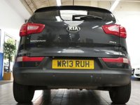 USED 2013 13 KIA SPORTAGE 2.0 CRDI KX-3 SAT NAV 5d 134 BHP SAT NAV PANORAMIC SUNROOF LEATHER HEATED SEATS PARKING SENSORS ONLY ONE OWNER FROM NEW SERVICE HISTORY