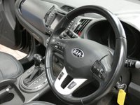 USED 2013 13 KIA SPORTAGE 2.0 CRDI KX-3 SAT NAV 5d 134 BHP SAT NAV PANORAMIC SUNROOF LEATHER HEATED SEATS PARKING SENSORS ONLY ONE OWNER FROM NEW SERVICE HISTORY