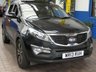 USED 2013 13 KIA SPORTAGE 2.0 CRDI KX-3 SAT NAV 5d 134 BHP SAT NAV PANORAMIC SUNROOF LEATHER HEATED SEATS PARKING SENSORS ONLY ONE OWNER FROM NEW SERVICE HISTORY