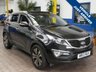 USED 2013 13 KIA SPORTAGE 2.0 CRDI KX-3 SAT NAV 5d 134 BHP SAT NAV PANORAMIC SUNROOF LEATHER HEATED SEATS PARKING SENSORS ONLY ONE OWNER FROM NEW SERVICE HISTORY