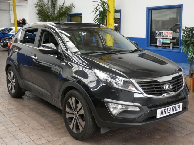 2013 13 Kia Sportage 2.0 CRDI KX-3 SAT NAV 5d 134 BHP